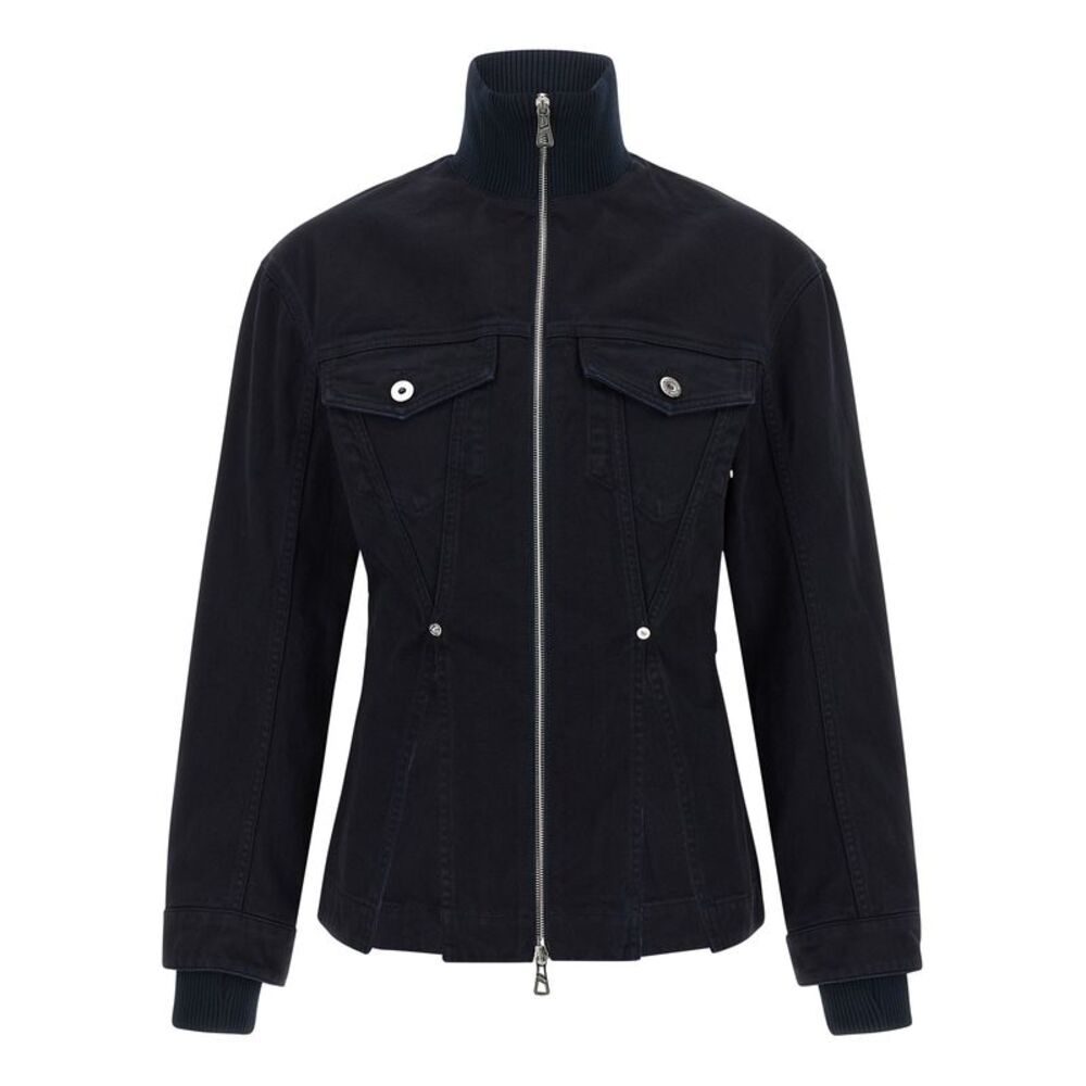 Jean Paul Gaultier Blue Cotton Denim Women's Jacket